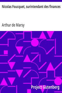Cover of Nicolas Foucquet, surintendant des finances