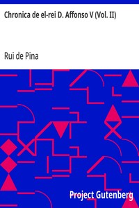 Cover of Chronica de el-rei D. Affonso V (Vol. II)