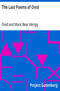 Cover of The Last Poems of Ovid