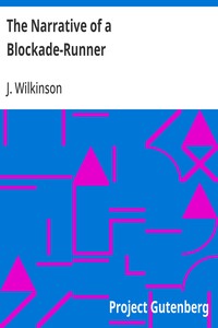 Cover of The Narrative of a Blockade-Runner