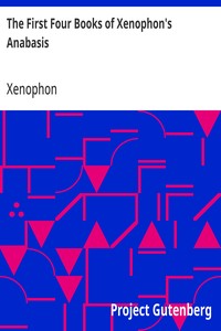 Cover of The First Four Books of Xenophon's Anabasis