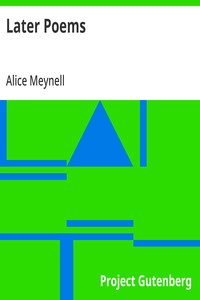 Cover of Later Poems