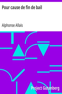 Cover of Pour cause de fin de bail OEuvres anthumes