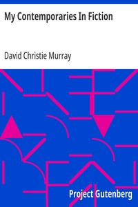 Cover of My Contemporaries In Fiction