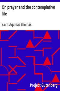 Cover of On prayer and the contemplative life