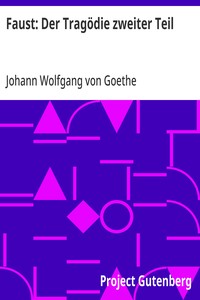 Cover of Faust: Der Tragödie zweiter Teil