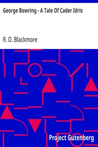 Cover of George Bowring - A Tale Of Cader Idris From "Slain By The Doones" By R. D. Blackmore