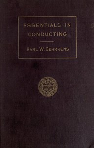 Cover of Essentials in Conducting