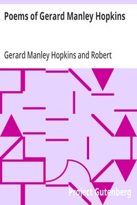Cover of Poems of Gerard Manley Hopkins Now First Published