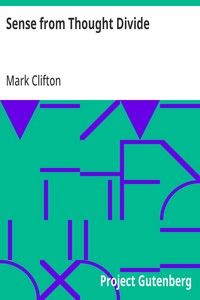 Cover of Sense from Thought Divide