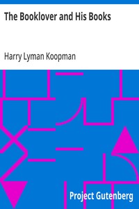 Cover of The Booklover and His Books