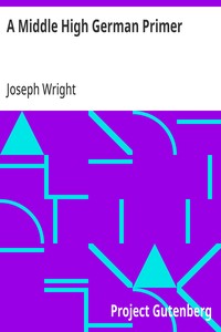 Cover of A Middle High German Primer Third Edition