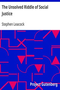 Cover of The Unsolved Riddle of Social Justice