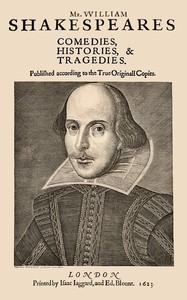Cover of Shakespeare's First Folio
