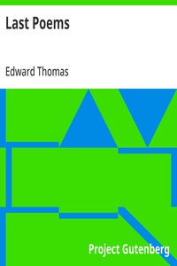 Cover of Last Poems