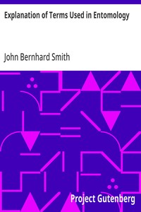 Cover of Explanation of Terms Used in Entomology