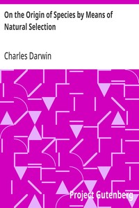 Cover of On the Origin of Species by Means of Natural Selection or the Preservation of Favoured Races in the Struggle for Life. (2nd edition)