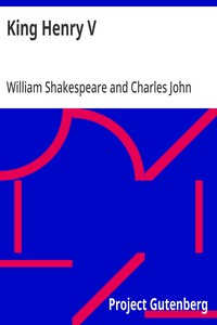 Cover of King Henry V Arranged for Representation at the Princess's Theatre