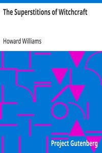Cover of The Superstitions of Witchcraft