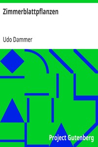 Cover of Zimmerblattpflanzen