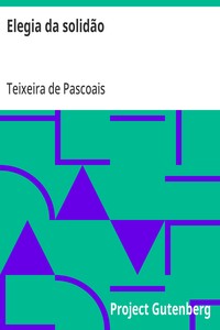 Cover of Elegia da solidão