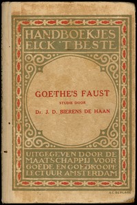 Cover of Goethe's Faust