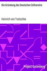 Cover of Die Gründung des Deutschen Zollvereins