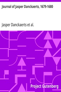 Cover of Journal of Jasper Danckaerts, 1679-1680