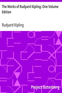 Cover of The Works of Rudyard Kipling: One Volume Edition