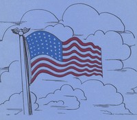 Cover of The Flag of My Country = Shikéyah Bidah Na'at'a'í