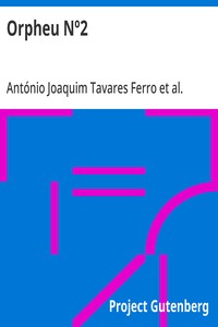 Cover of Orpheu Nº2 Revista Trimestral de Literatura