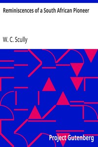 Cover of Reminiscences of a South African Pioneer