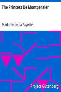 Cover of The Princess De Montpensier
