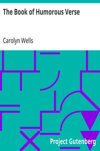 Cover of The Book of Humorous Verse