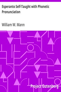 Cover of Esperanto Self-Taught with Phonetic Pronunciation