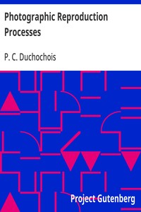 Cover of Photographic Reproduction Processes
