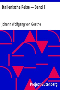 Cover of Italienische Reise — Band 1