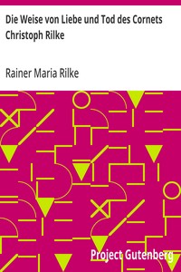 Cover of Die Weise von Liebe und Tod des Cornets Christoph Rilke