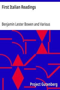 Cover of First Italian Readings