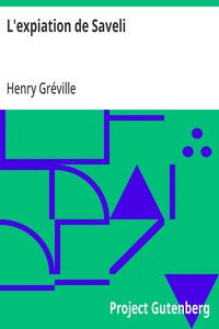 Cover of L'expiation de Saveli