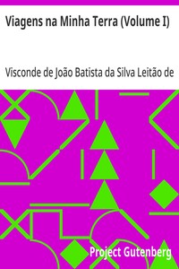 Cover of Viagens na Minha Terra (Volume I)