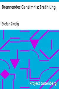 Cover of Brennendes Geheimnis: Erzählung