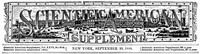 Cover of Scientific American Supplement, No. 664, September 22,1888