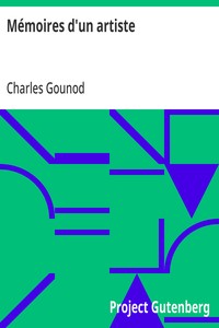 Cover of Mémoires d'un artiste