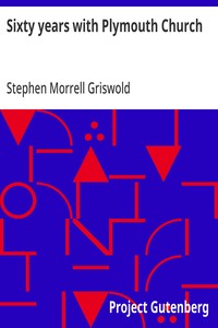 Cover of Sixty years with Plymouth Church