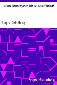 Cover of Die Inselbauern; oder, Die Leute auf Hemsö