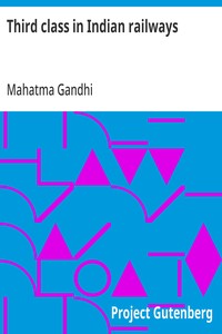 Cover of Third class in Indian railways