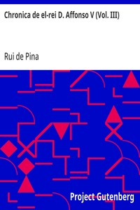 Cover of Chronica de el-rei D. Affonso V (Vol. III)