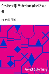 Cover of Ons Heerlijk Vaderland (deel 2 van 4) Boven en beneden den Moerdijk