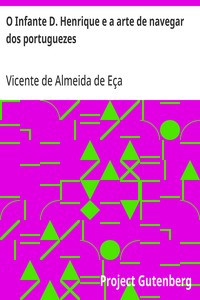 Cover of O Infante D. Henrique e a arte de navegar dos portuguezes